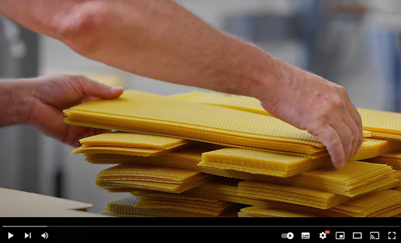 Visite guidée des ateliers de fabrication ICKO Apiculture en vidéo