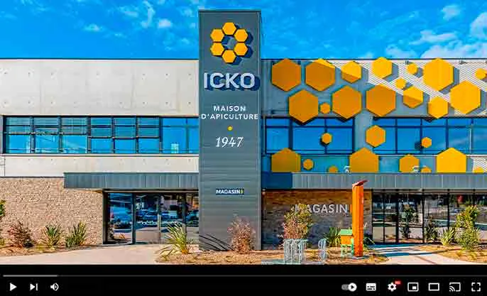 Visite guidée des locaux ICKO Apiculture en vidéo
