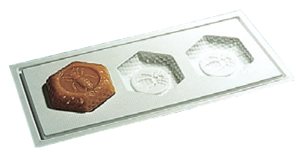 Moule 3 hexagones avec abeille reine pour bougies en cire - 30g