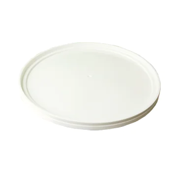 Couvercle plastique blanc pour seau plastique 5kg