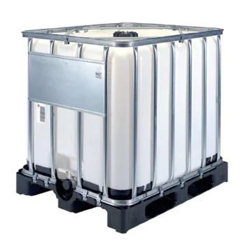 Cuve reconditionnée 600l sur palette avec poche neuve alimentaire