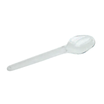 Cuillère à miel en plastique cristal - lot de 100