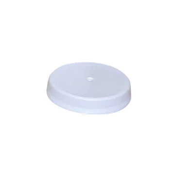 Couvercles ordinaires blancs 30mm pour piluliers gelée royale - sachet de 210
