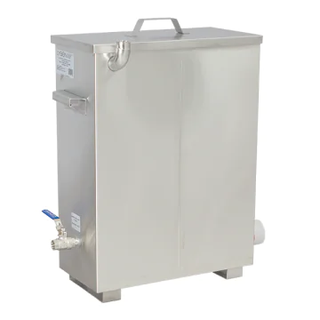 Cuve de fonte pour cire en inox - 33l