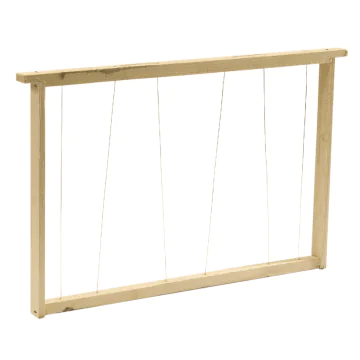 Cadre corps Dadant longueur Langstroth fils verticaux