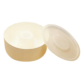 Nourrisseur rond plastique nicot 3,5 kg avec couvercle transparent