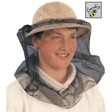 Voile d'apiculteur simple en nylon (sans chapeau)