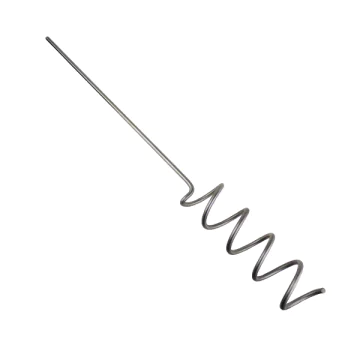 Mélangeur à miel spirale inox 745mm - accessoire apicole pour perceuse
