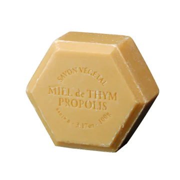 Savon au miel Thym et Propolis - parfum verveine - 100g
