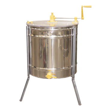 Extracteur manuel radiaire Quarti Super, 18 cadres Dadant / 15 Langstroth