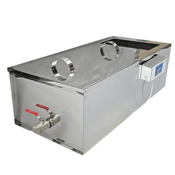 Bac décanteur miel inox double paroi avec tamis chauffants - 250 kg