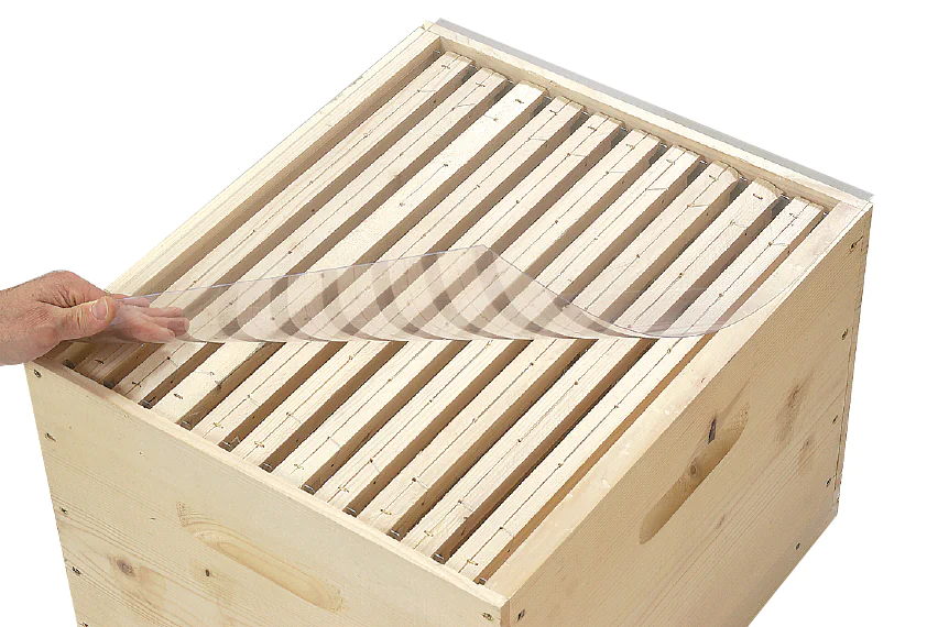 Couvre-cadres PVC Topclair pour ruche Dadant 12 cadres