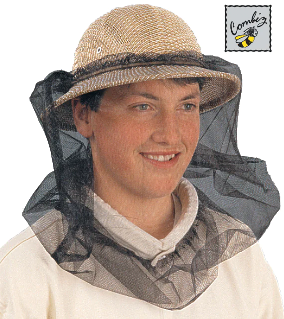 Voile d'apiculteur simple en nylon (sans chapeau)