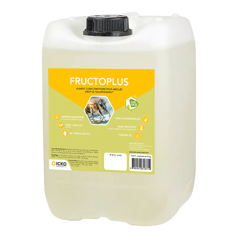 Sirop de nourrissement Fructoplus - bidon de 14kg