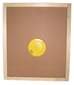 Couvre-cadres chasse-abeilles 2 sorties pour ruche Dadant 10 cadres