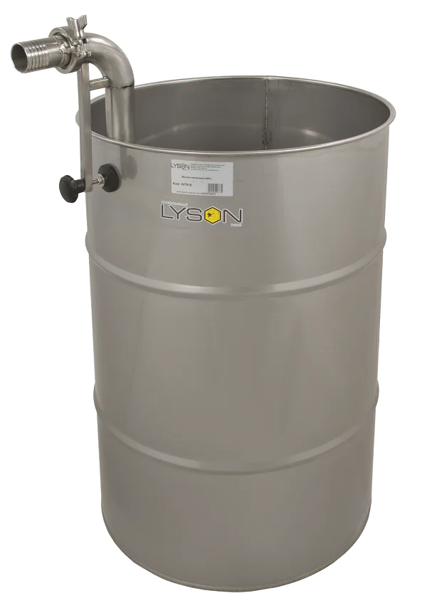 Canule inox pour pompage direct de fûts et mise en pot