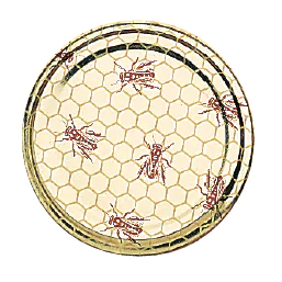 Capsules métalliques pasteurisables TO63 - alvéoles abeilles - carton de 1440