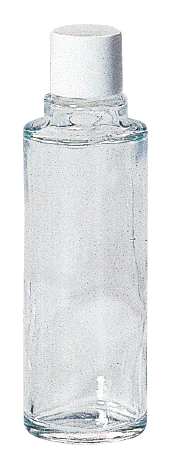 Bouillotte ronde en verre de 30ml bague EURO 4