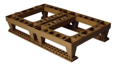 Lot de 2 semelles de stabilité pour palette plastique Nicot 2 ruches
