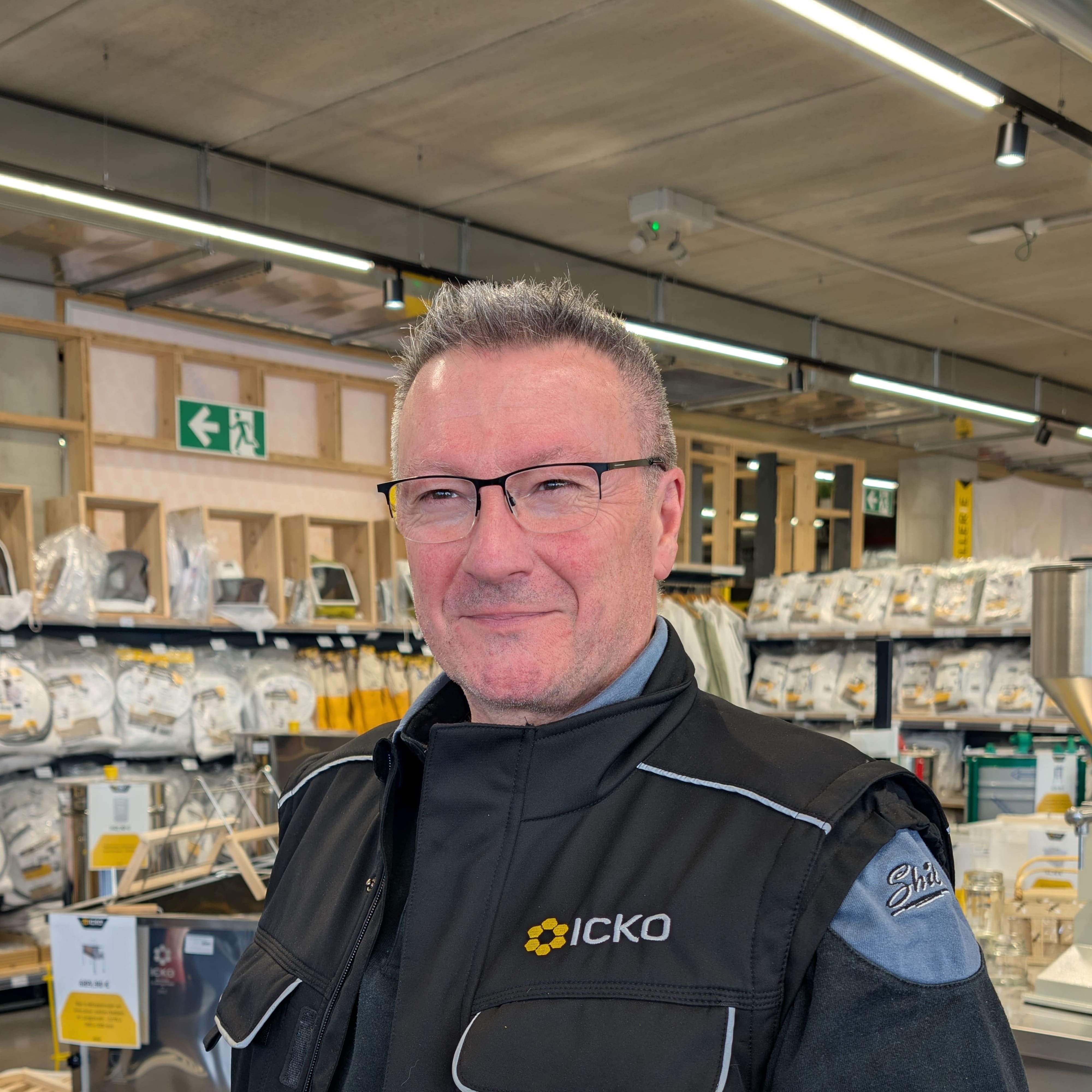 Photo de Frédéric Pignoux, Responsable du magasin ICKO Niort