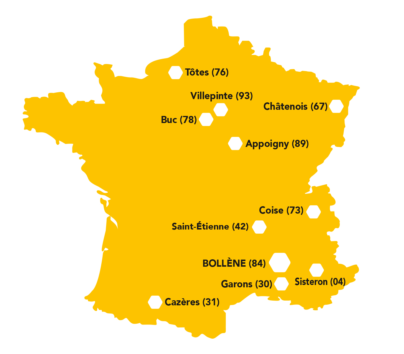 map magasins