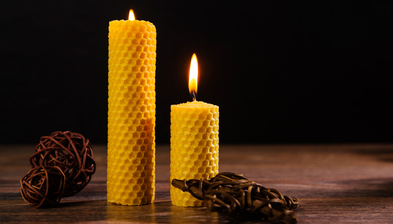 Moules à bougies : Moule à bougie représentant cylindre lisse - petit  modèle - Icko Apiculture